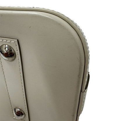 Louis Vuitton Bag Women's Branded Handbag Epi Leather Alma Ivoire M4030j White