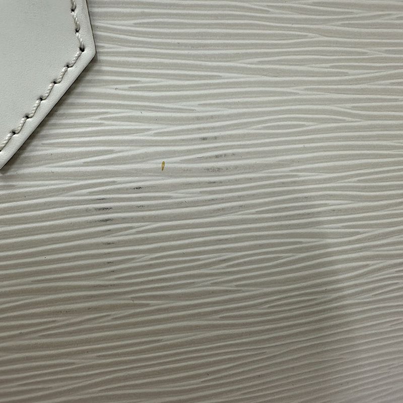 Louis Vuitton Bag Women's Branded Handbag Epi Leather Alma Ivoire M4030j White