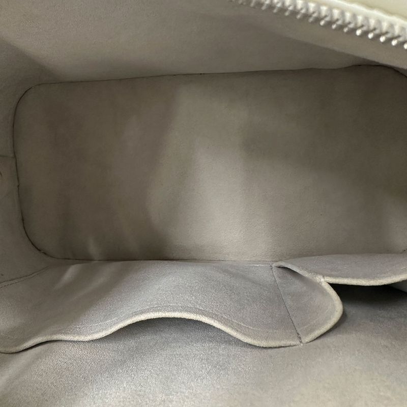 Louis Vuitton Bag Women's Branded Handbag Epi Leather Alma Ivoire M4030j White
