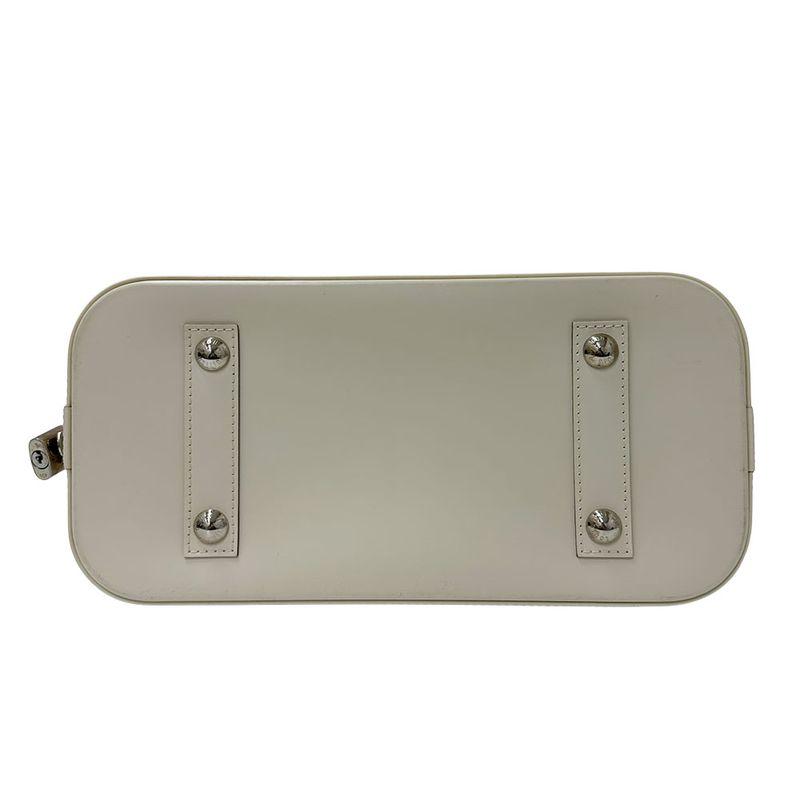 Louis Vuitton Bag Women's Branded Handbag Epi Leather Alma Ivoire M4030j White