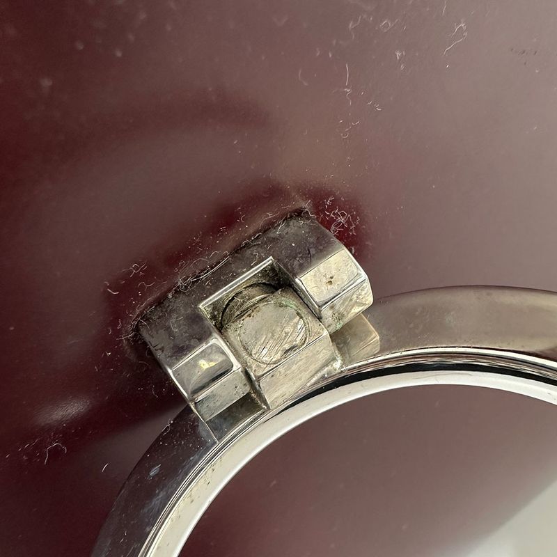 Cartier Bag Women's Brand Handbag Patent Leather Panther Bordeaux Stylish