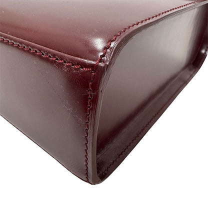 Cartier Bag Women's Brand Handbag Patent Leather Panther Bordeaux Stylish