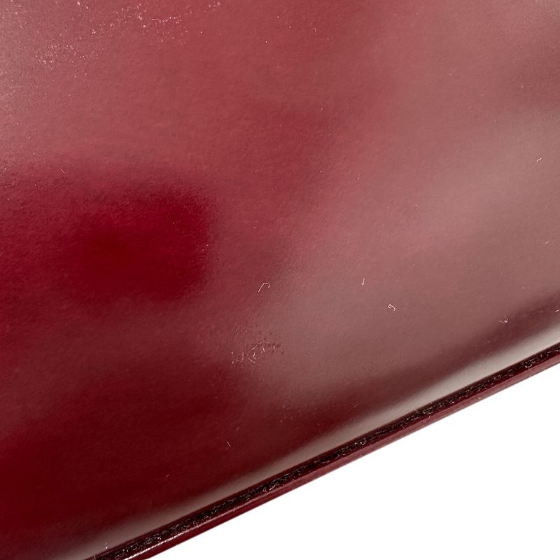Cartier Bag Women's Brand Handbag Patent Leather Panther Bordeaux Stylish