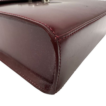 Cartier Bag Women's Brand Handbag Patent Leather Panther Bordeaux Stylish