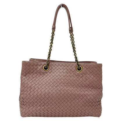 Bottega Venetaveneta Bag Women's Brand Intrecciato Tote Leather Dusty Pink
