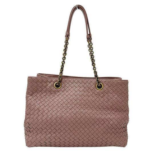 Bottega Venetaveneta Bag Women's Brand Intrecciato Tote Leather Dusty Pink