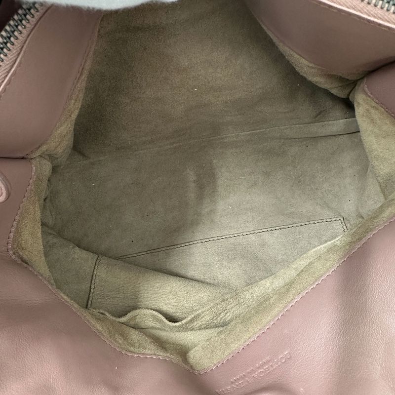 Bottega Venetaveneta Bag Women's Brand Intrecciato Tote Leather Dusty Pink