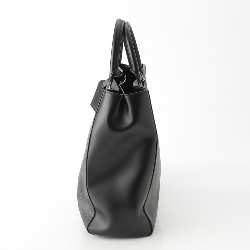 Louis Vuitton Monogram Eclipse Grand Sac Tote Bag M44733 Black