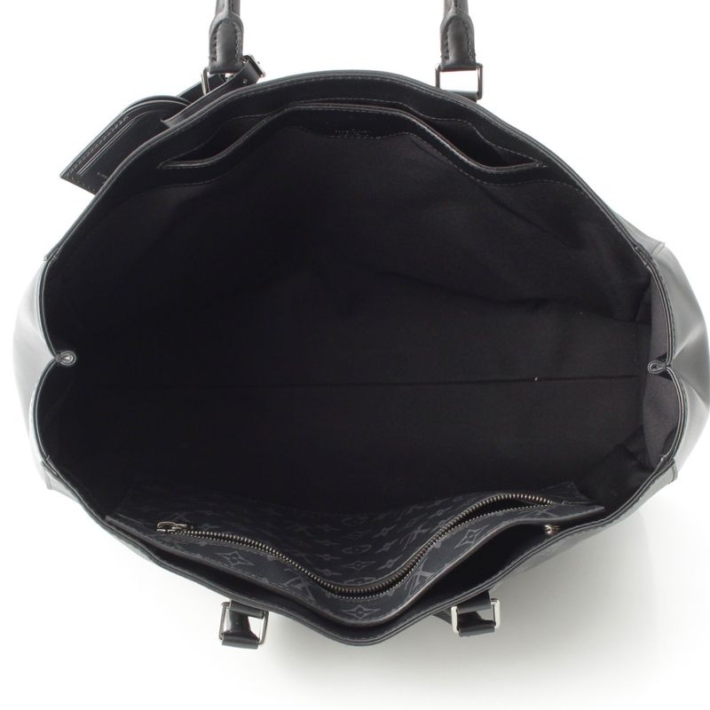 Louis Vuitton Monogram Eclipse Grand Sac Tote Bag M44733 Black