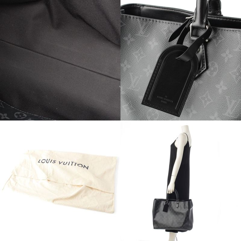 Louis Vuitton Monogram Eclipse Grand Sac Tote Bag M44733 Black