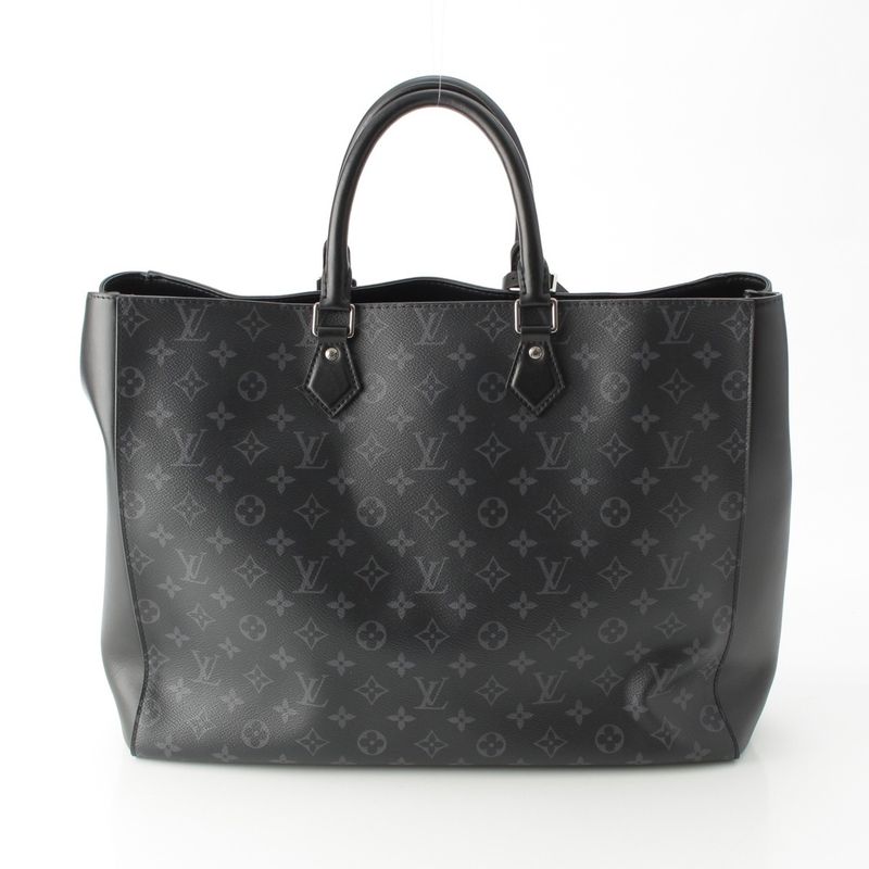 Louis Vuitton Monogram Eclipse Grand Sac Tote Bag M44733 Black
