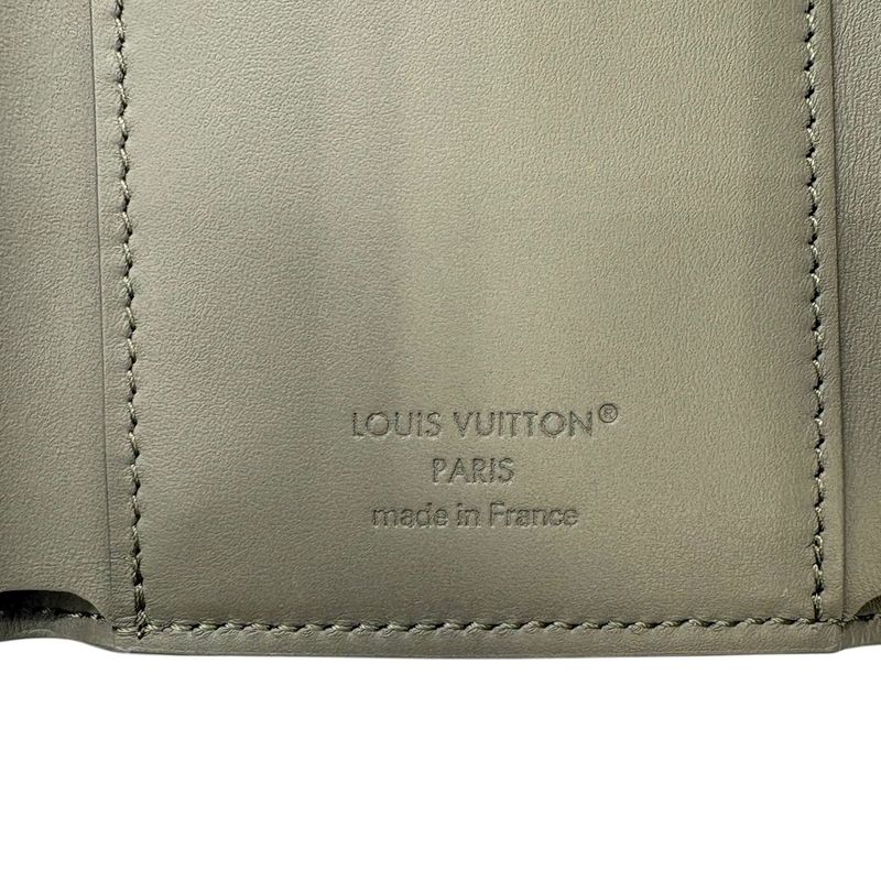 3477 Louis Vuitton Wallet Trifold M13216 Victor Wallet LV Monogram Shadow Olive