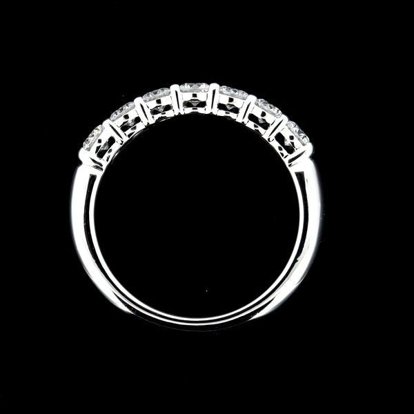 Tiffany & Co Embrace Band Ring Diamond 7P 9 Pt950