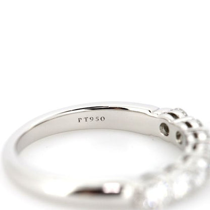 Tiffany & Co Embrace Band Ring Diamond 7P 9 Pt950