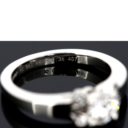Cartier Ballerina Diamond 035ct E-vvs2-3ex Ring #45