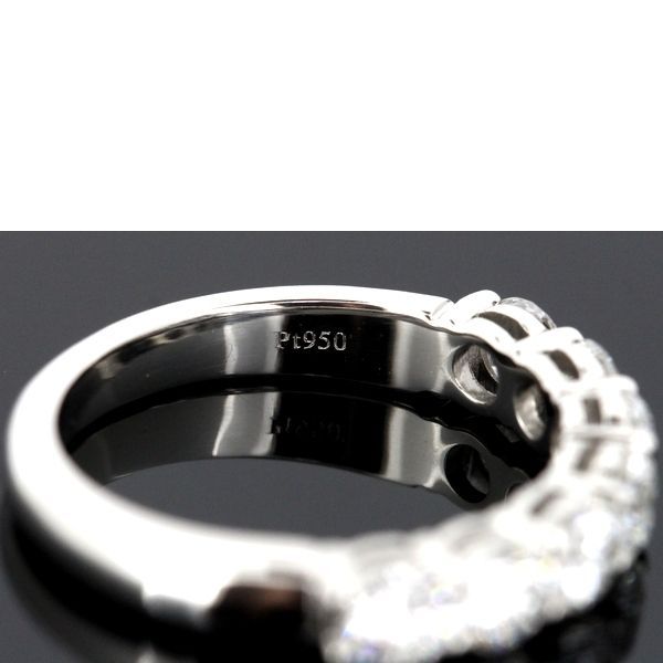 Tiffany & Co Embrace Band Ring With Diamonds 7P 34mm (013in) Pt950 Size 65
