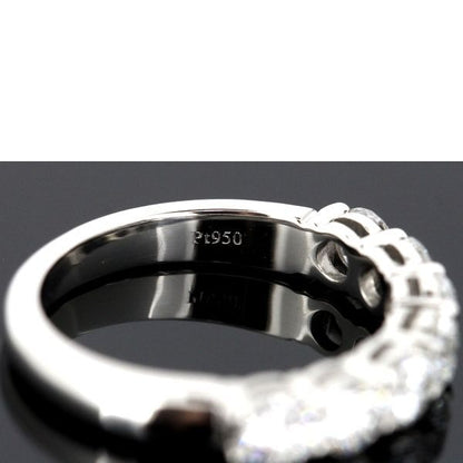 Tiffany & Co Embrace Band Ring With Diamonds 7P 34mm (013in) Pt950 Size 65