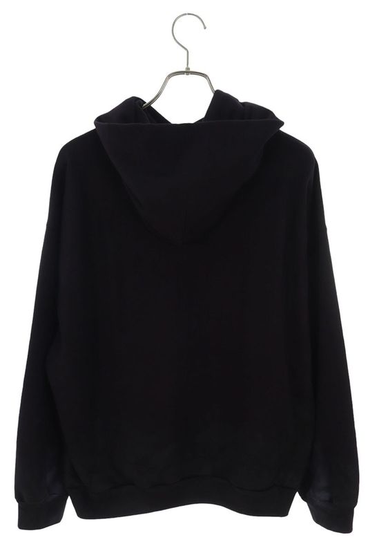 Balenciaga 24AW 767877 Tqvt3 Metal BB Stencil Pullover Hoodie Men's S