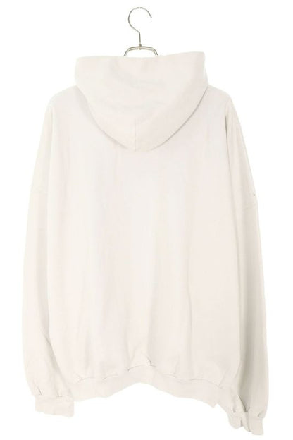 Balenciaga 25SS 803265 Trvs9 Damaged Logo Pullover Hoodie Men's M