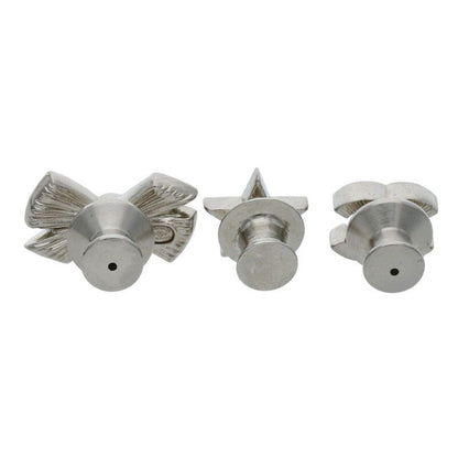 Chanel A22 Coco Mark 3-piece Stone Brooch Men's