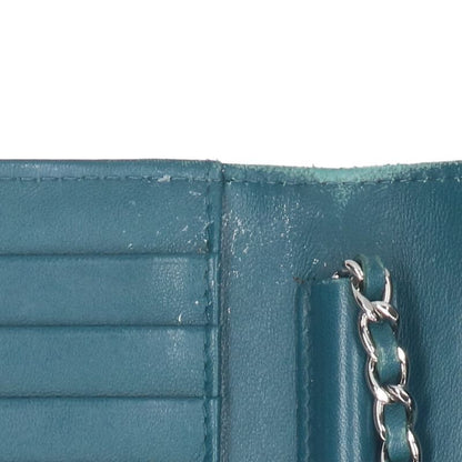 Chanel Matelasse Lambskin Chain Wallet Shoulder Bag Women