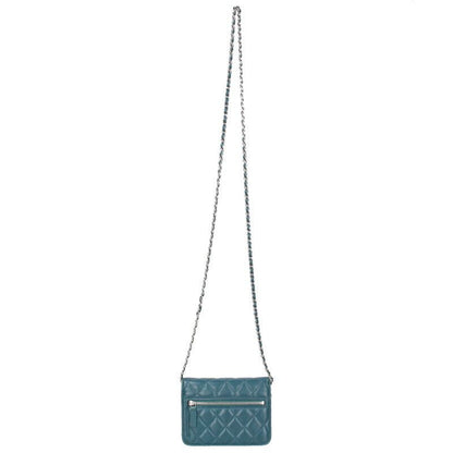 Chanel Matelasse Lambskin Chain Wallet Shoulder Bag Women