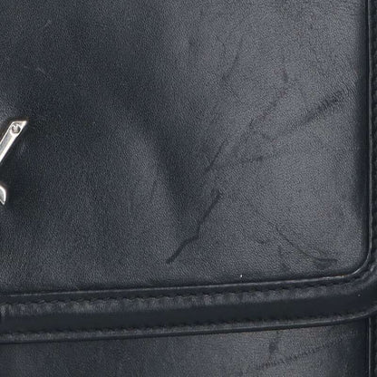 Saint Laurent Paris Solferino Cassandra Logo Calf Leather Flap Shoulder Bag