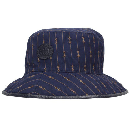 Gucci 700851 GG Canvas Horsebit Reversible Bucket Hat Men's