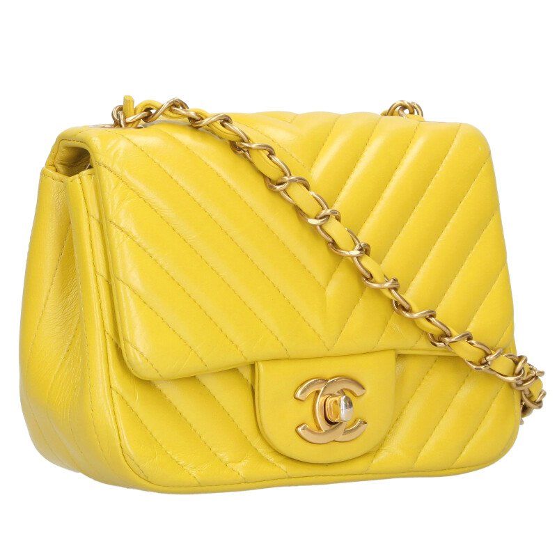 Chanel Mini Matelasse 17 Calfskin Chain Shoulder Bag For Men