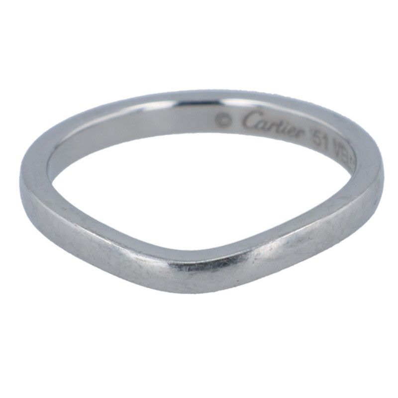 Cartier Ballerina Platinum Ring Men's Size 11 51