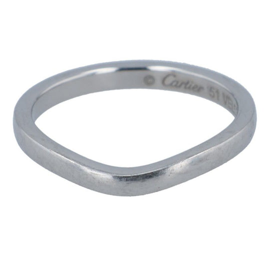 Cartier Ballerina Platinum Ring Men's Size 11 51