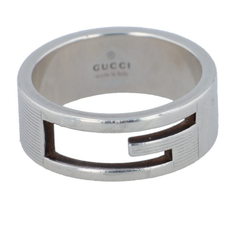 Gucci Silver Ring Men's #18