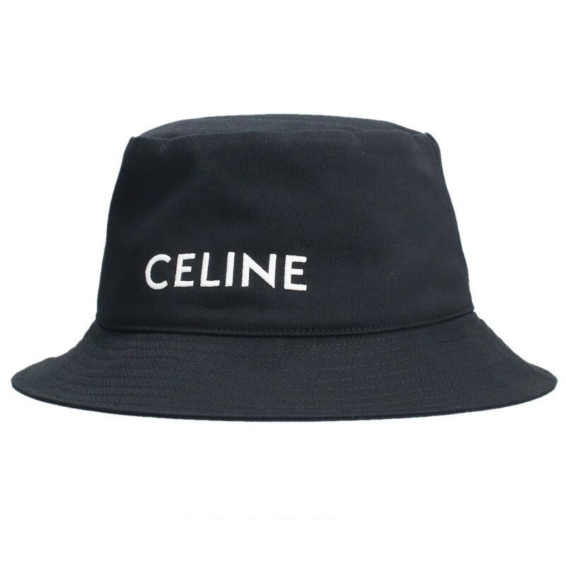 Celine 2auo4968p Embroidered Bucket Hat Men's L