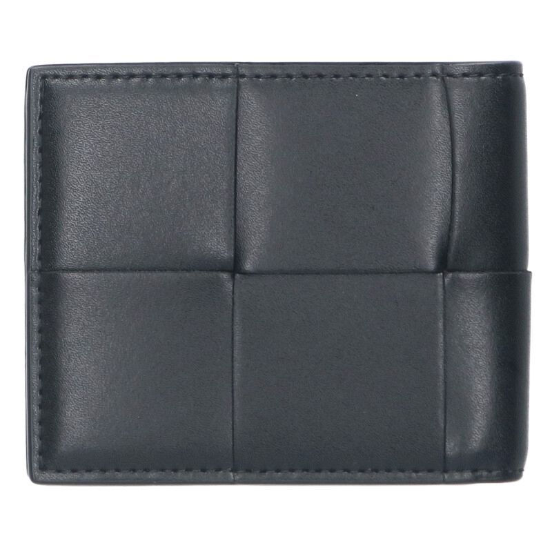 Bottega Veneta Intrecciato Fold Leather Wallet Men's