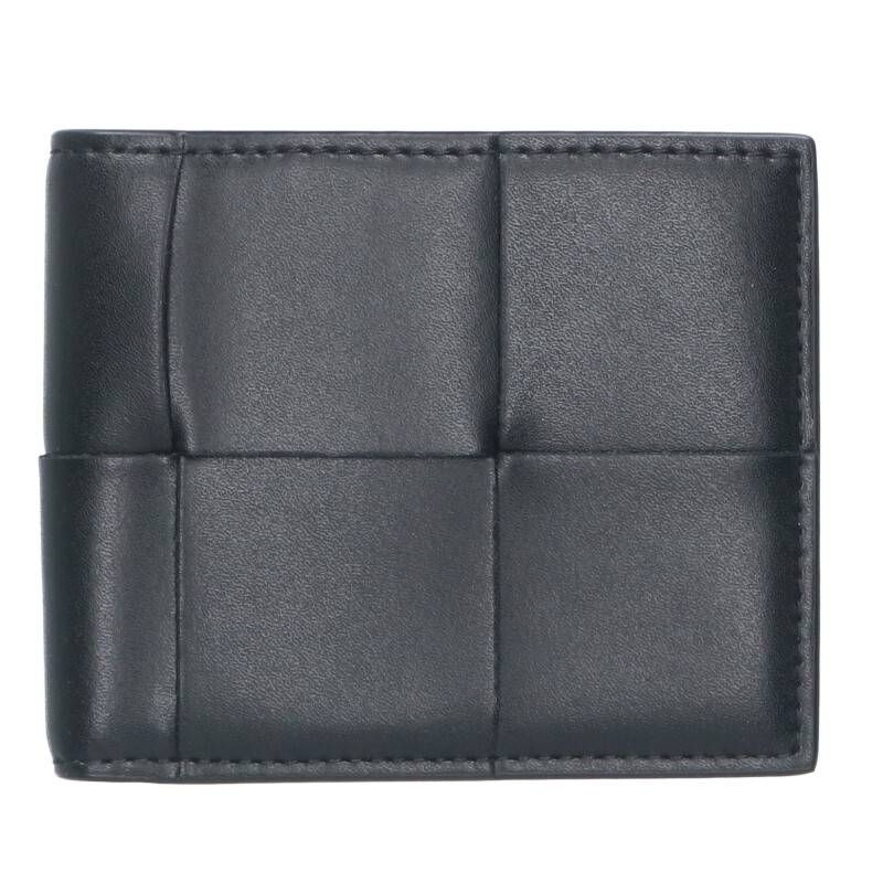 Bottega Veneta Intrecciato Fold Leather Wallet Men's