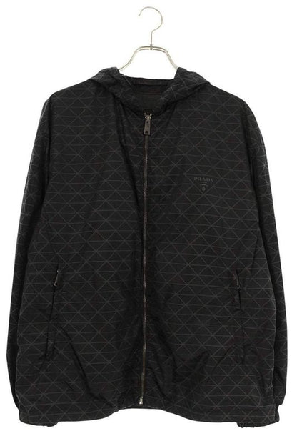 Prada 22AW Sgc267 Re-nylon Reactive Allover Nylon Hooded Blouson Men's M