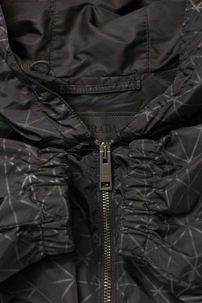 Prada 22AW Sgc267 Re-nylon Reactive Allover Nylon Hooded Blouson Men's M