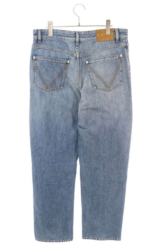 Bottega Veneta 813512 V42w0 Wide Leg Denim Pants Men 48
