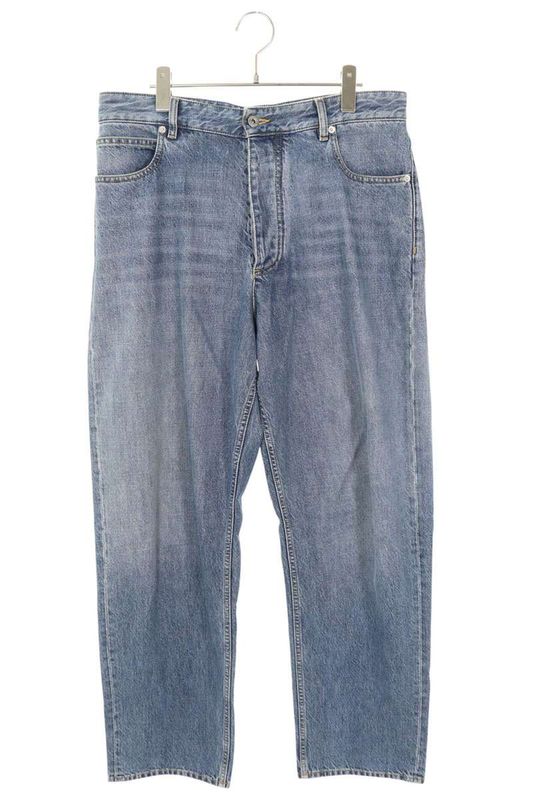 Bottega Veneta 813512 V42w0 Wide Leg Denim Pants Men 48