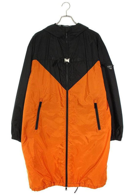 Prada 21AW Sgb955 Re-nylon Hooded Nylon Coat Men's M