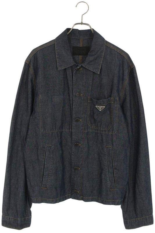 Prada Geb254 Triangle Chien Bray Blouson Men's L