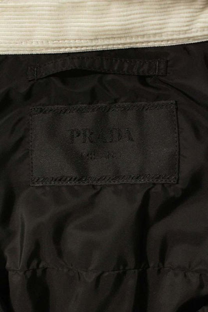 Prada Sc556 Pinwale Corduroy Blouson Men's XS