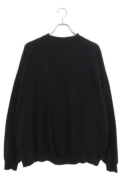 Balenciaga 745007 Tovf3 Crushed Neck Logo Crewneck Sweatshirt Men's 2