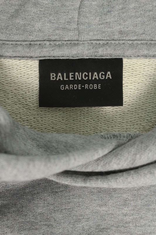 Balenciaga 773281 Trva8 Medium Fit Pullover Hoodie Men's XS