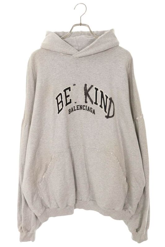 Balenciaga 761456 Tpvd6 BE KIND Pullover Hoodie Men's 3