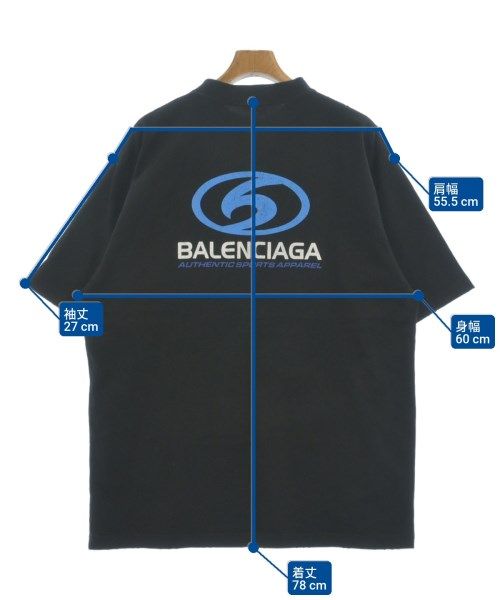 Balenciaga T-shirt Cut And Sewn Men's