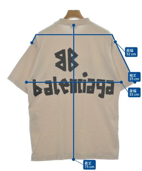 Balenciaga T-shirt Cut And Sewn Men's