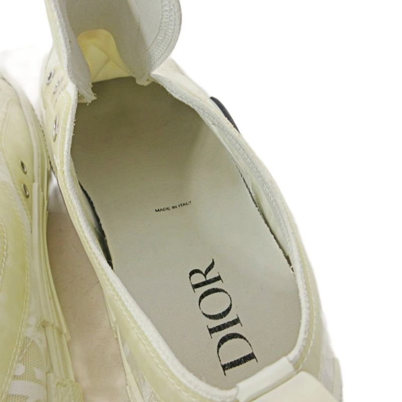 Dior B23 Low Top Sneaker Oblique 41 25.5cm (10.04in) White 1106 - MNK2