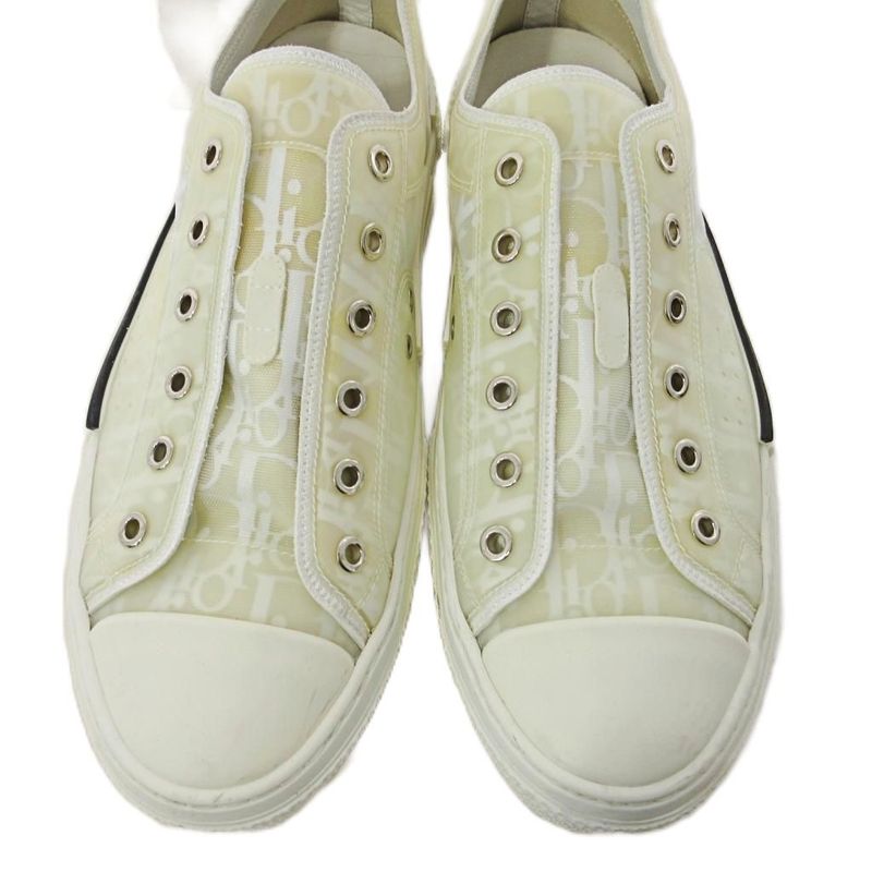 Dior B23 Low Top Sneaker Oblique 41 25.5cm (10.04in) White 1106 - MNK2