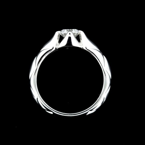 Chanel Matelasse Diamond 040ct F-vvs2-vg Ring Pt950